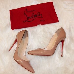 Nude Christian Louboutin So Kate 120 mm